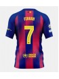 Billige Barcelona Ferran Torres #7 Hjemmedrakt 2025-26 Kortermet